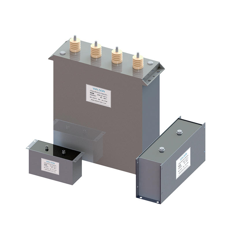 Condensador de enlace CC de tipo secode la  serie WDB para electrónica Ppower (caja de acero)