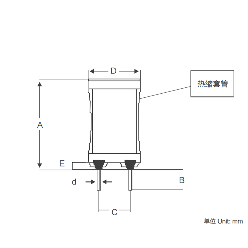 Tubo inductor de potencia DR