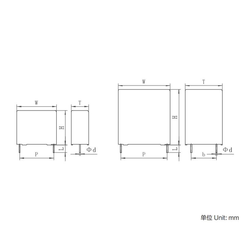 Condensador resonante WRC para PCB