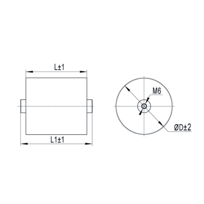 Condensador amortiguador/resonante de la serie WST (tipo axial)