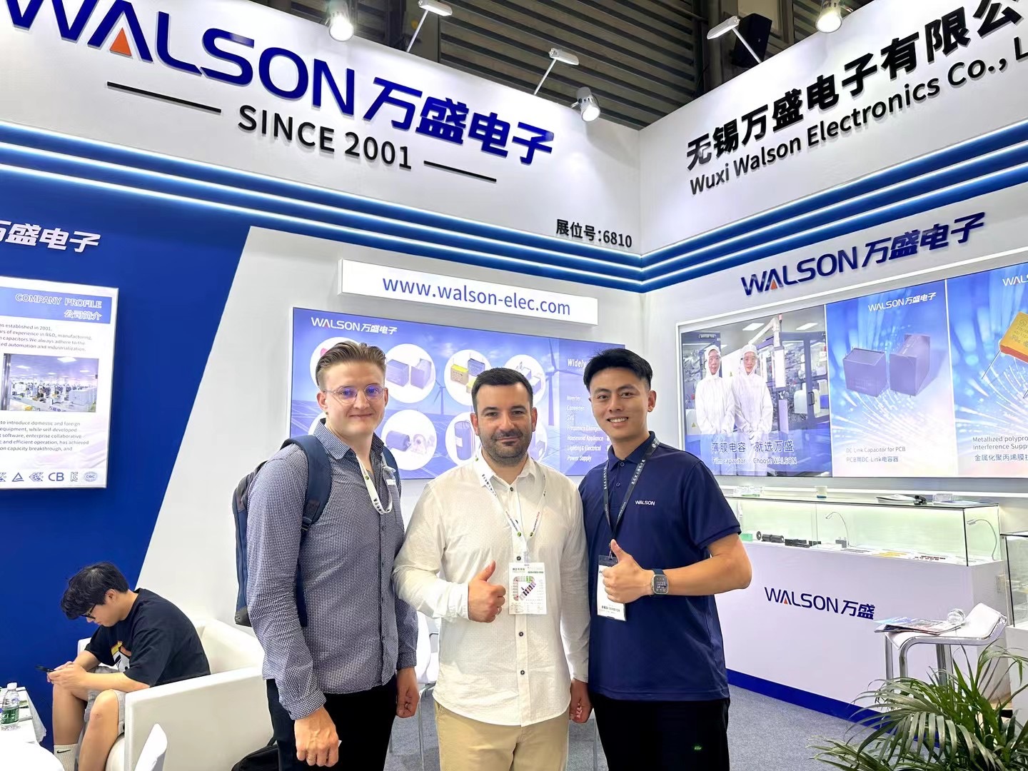 WALSON asistió a la feria electrónica China 2024 (Shanghai)